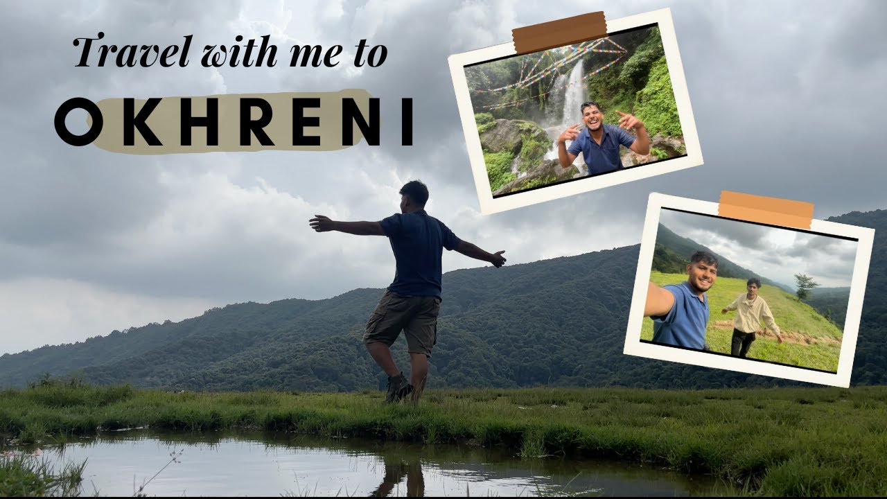 A Day at Okhreni Waterfall 🌿✨ | Travel Vlog Nepal