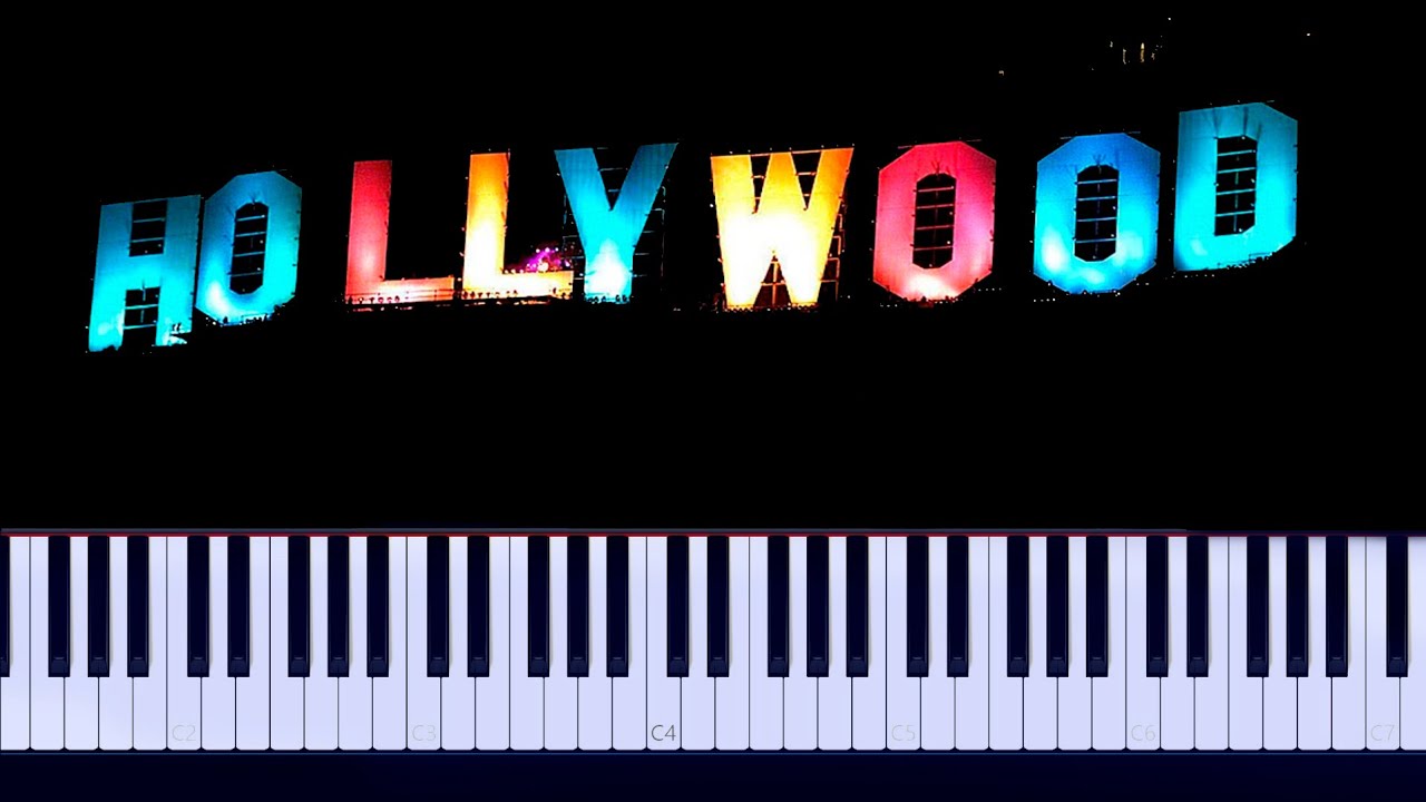 Michael Jackson - Hollywood Tonight Piano Tutorial