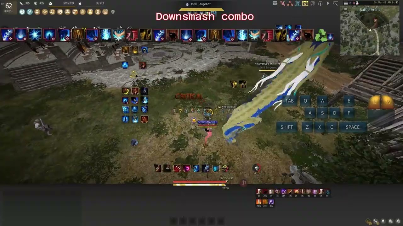 Awakening Mystic 1v1 PvP combos