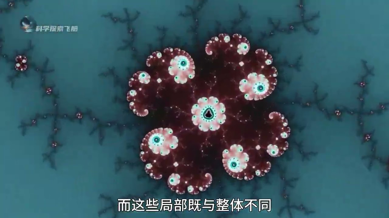 造物主的登峰造極之作&ldquo;曼德勃羅特集分形&rdquo;，揭示宇宙的秩序，被稱為上帝的指紋 #混沌理論 #理論物理 #分形幾何 #科普  #漲知識 #科學腦洞上分賽