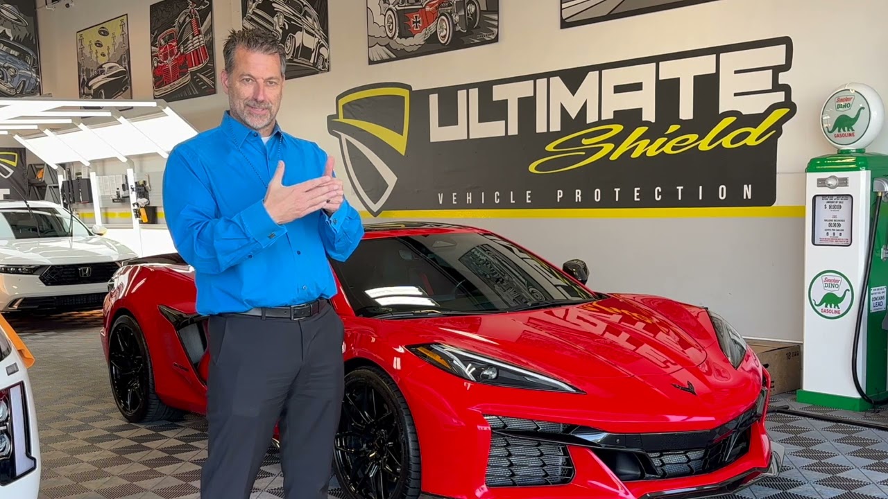Brand New 2025 Z06 — First Stop? Ultimate Shield. 🛡️🔥