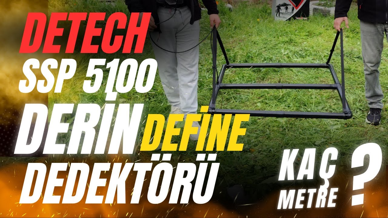 Detech SSP 5100 Derin Define Dedektörü