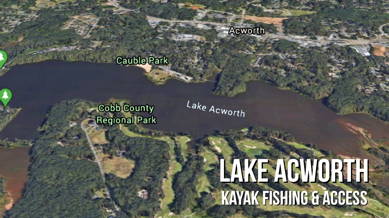 Lake Acworth Kayak Fishing overview