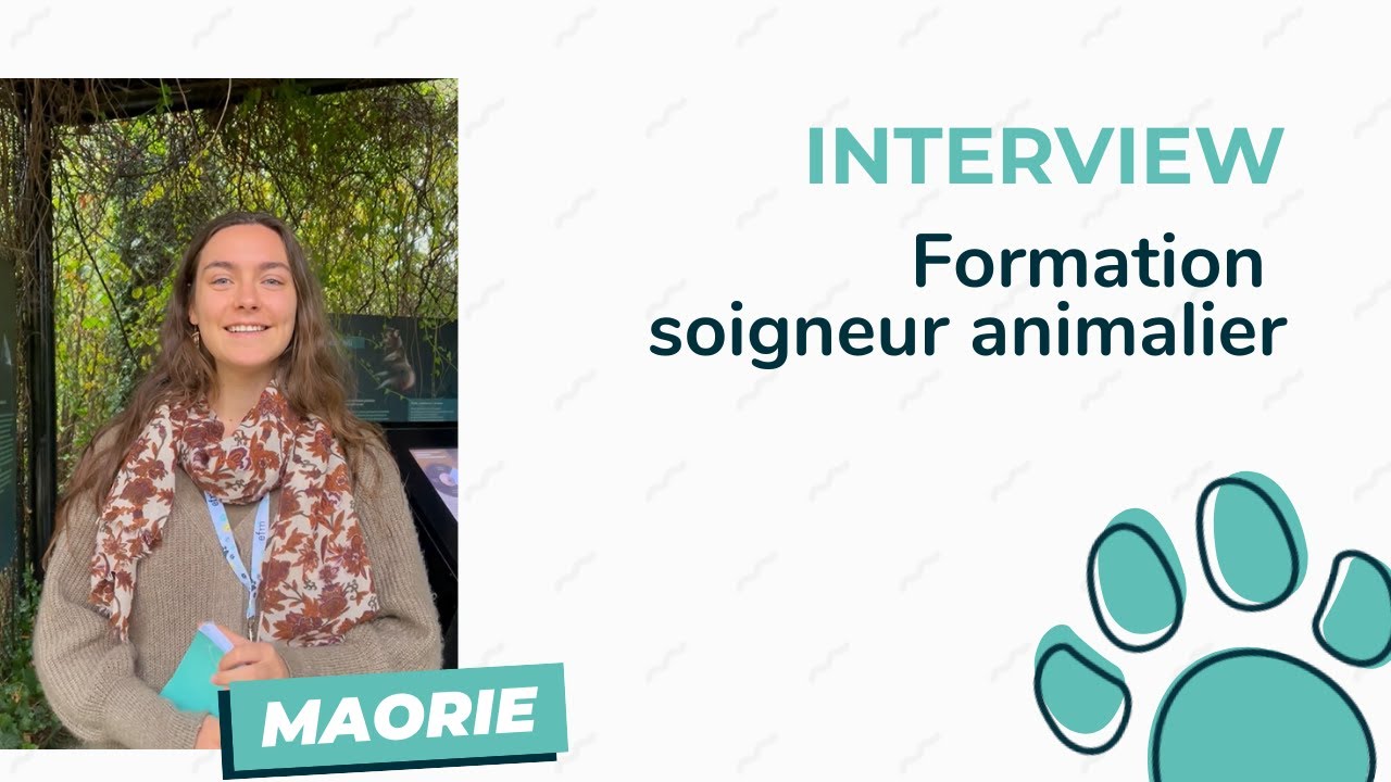 Interview de Maorie, élève en formation soigneur animalier