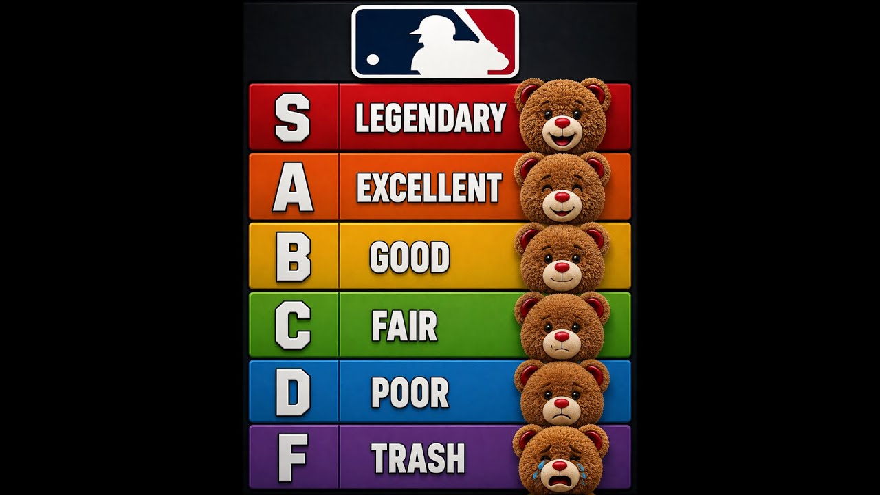 Ronking178 Does an MLB Tier List