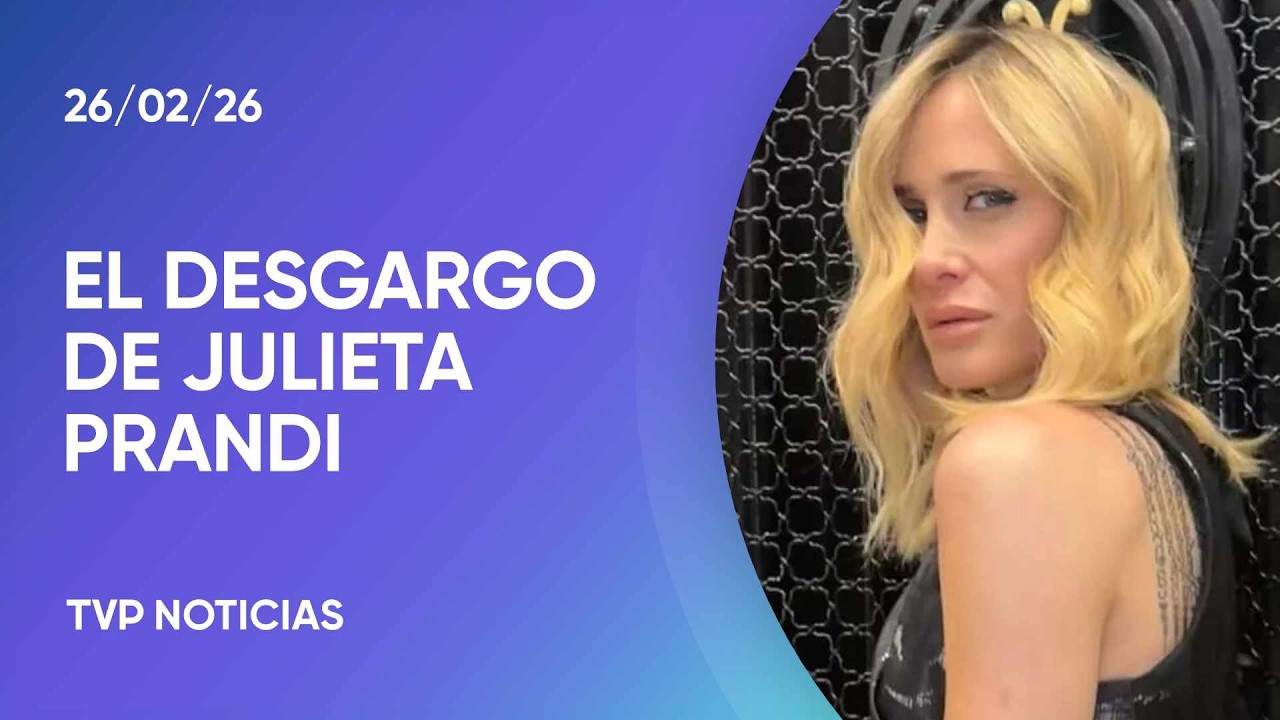 Fuerte reclamo de Julieta Prandi a la Justicia