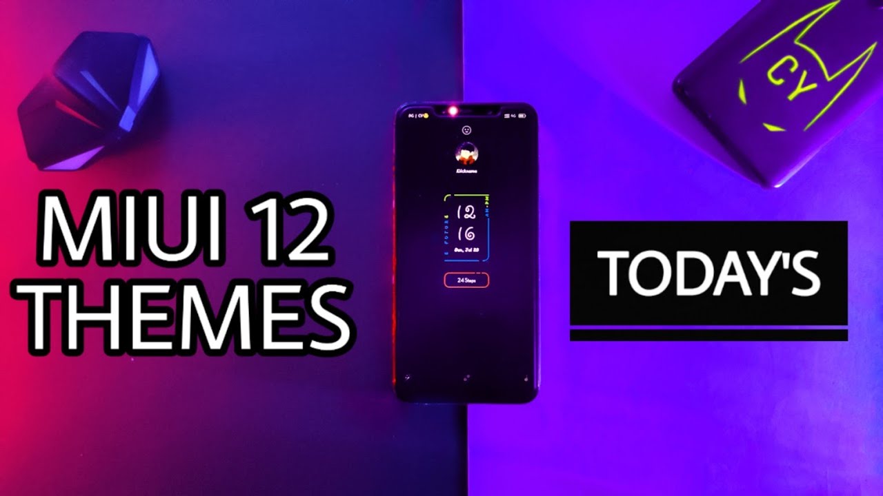 Today's Customization By Using MIUI 12 Themes...