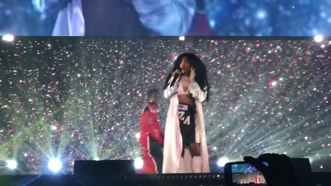 ALL THE STARS -Kendrick Lamar ft sza (live)