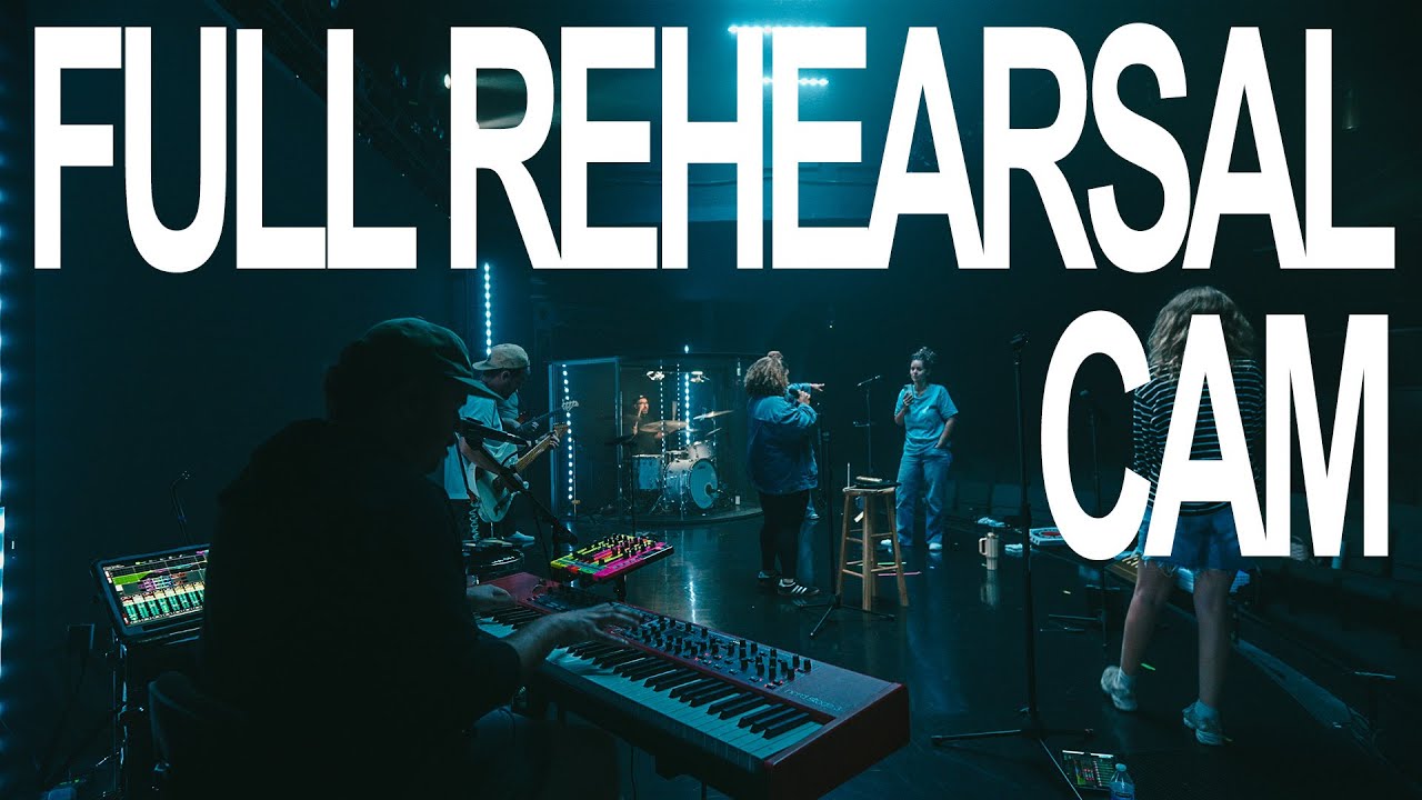 Ever wondered what a special service rehearsal can look like?