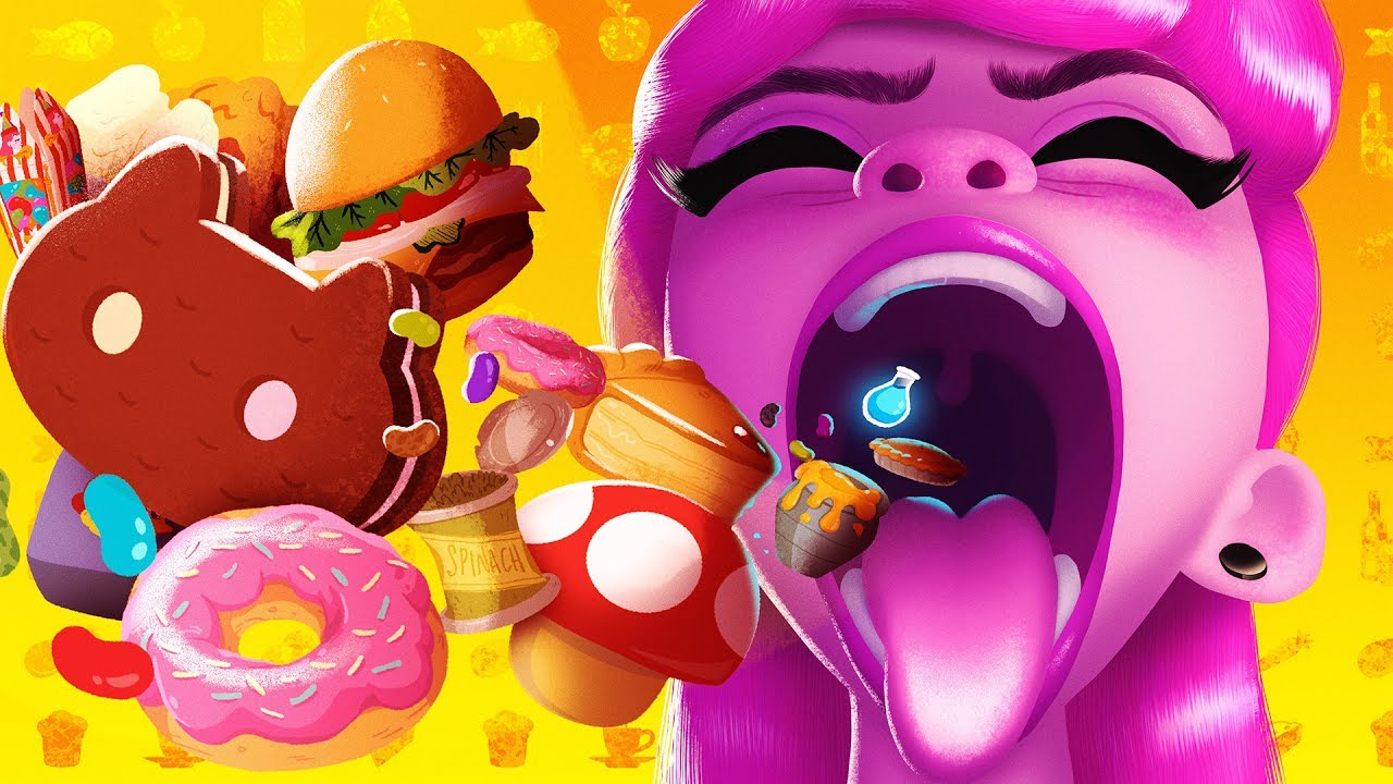 PROVANDO COMIDA DE FAMOSOS DESENHOS ANIMADOS!