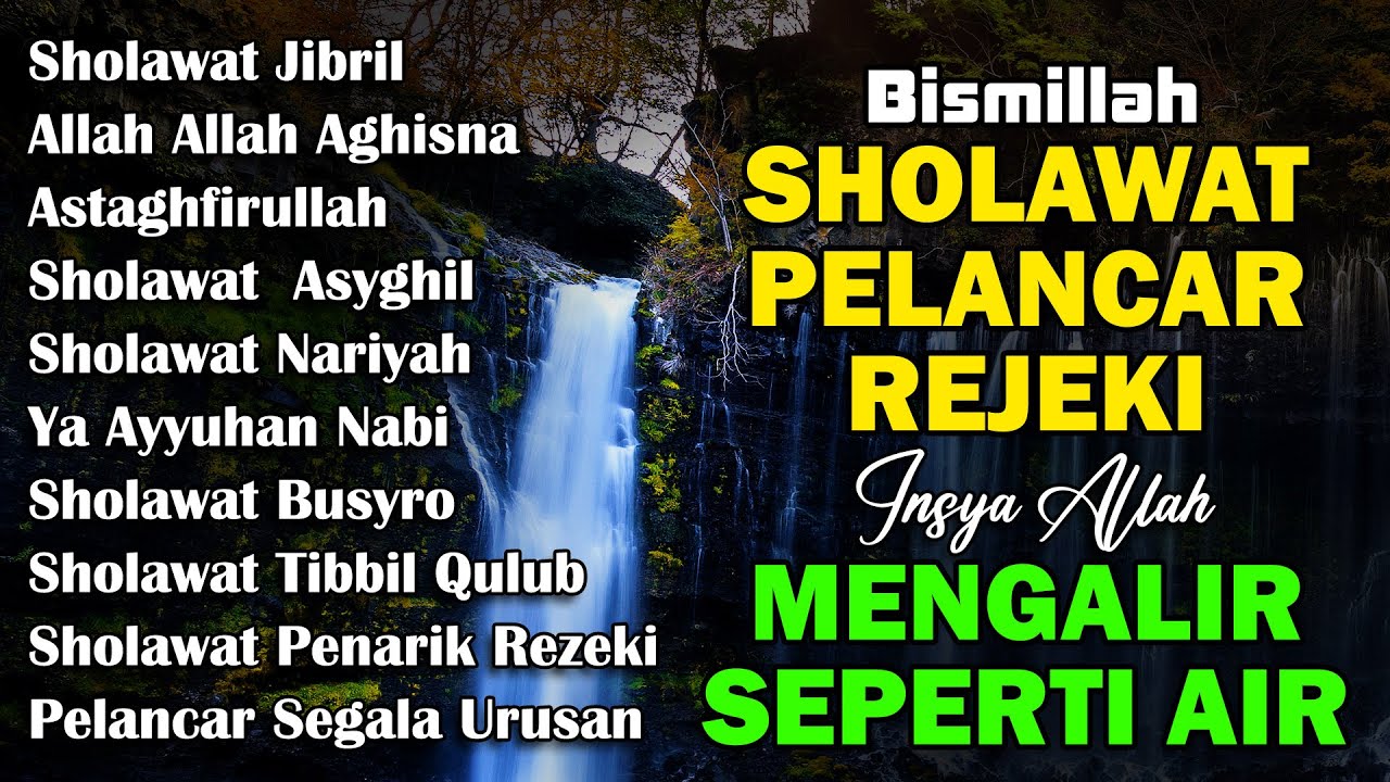 KUMPULAN SHOLAWAT NABI PELANCAR REJEKI | Sholawat Jibril, Sholawat Nariyah |  SHOLAWAT VIRAL 2025