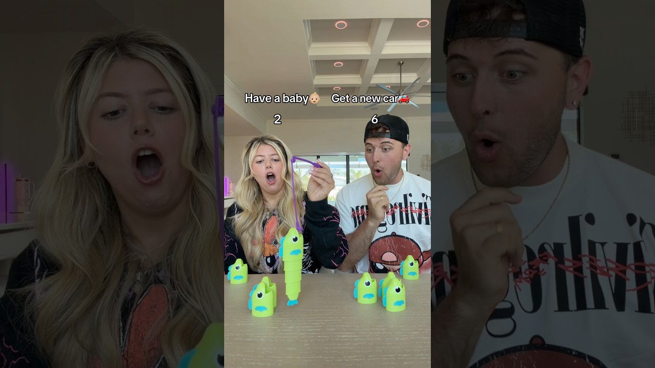 This was such a close game 🤣🐠 #shorts #challenge #couple #games