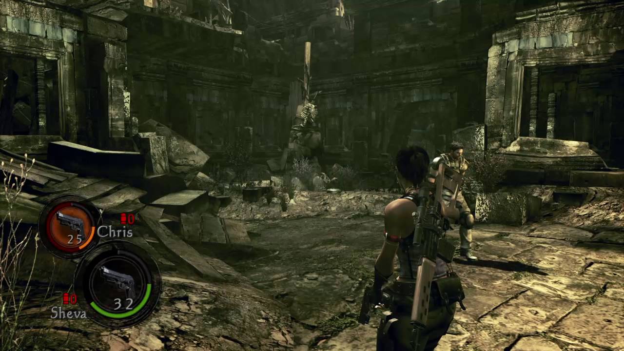 Прохождение Resident Evil 5 + 2 сюжетных DLC-Ч2 [RUS-afin,Dante271289] Камера#2