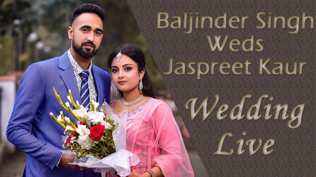 Wedding Live    Baljinder Singh Weds Jaspreet Kaur    Mslivetv in