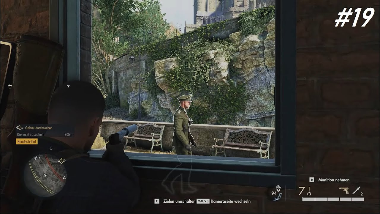 Sniper Elite 5 #19 Mission 3 - Spionageschule: Kugeln alle - muss näher ran