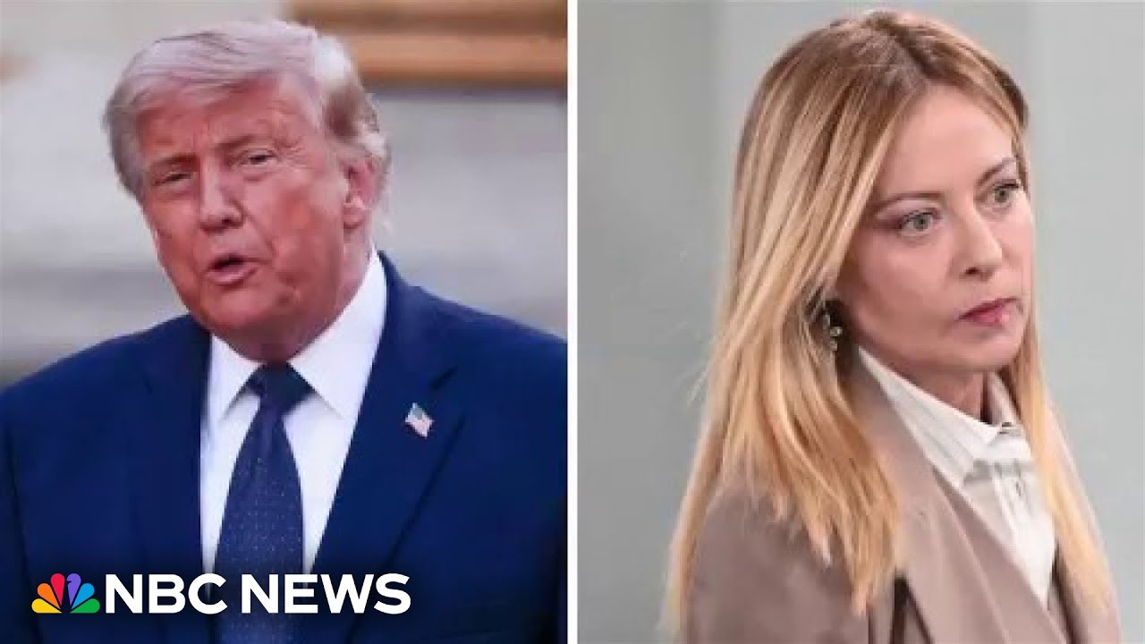 Top Italian diplomat cancels U.S. trip after Meloni slams Trump's claim about G7 photo