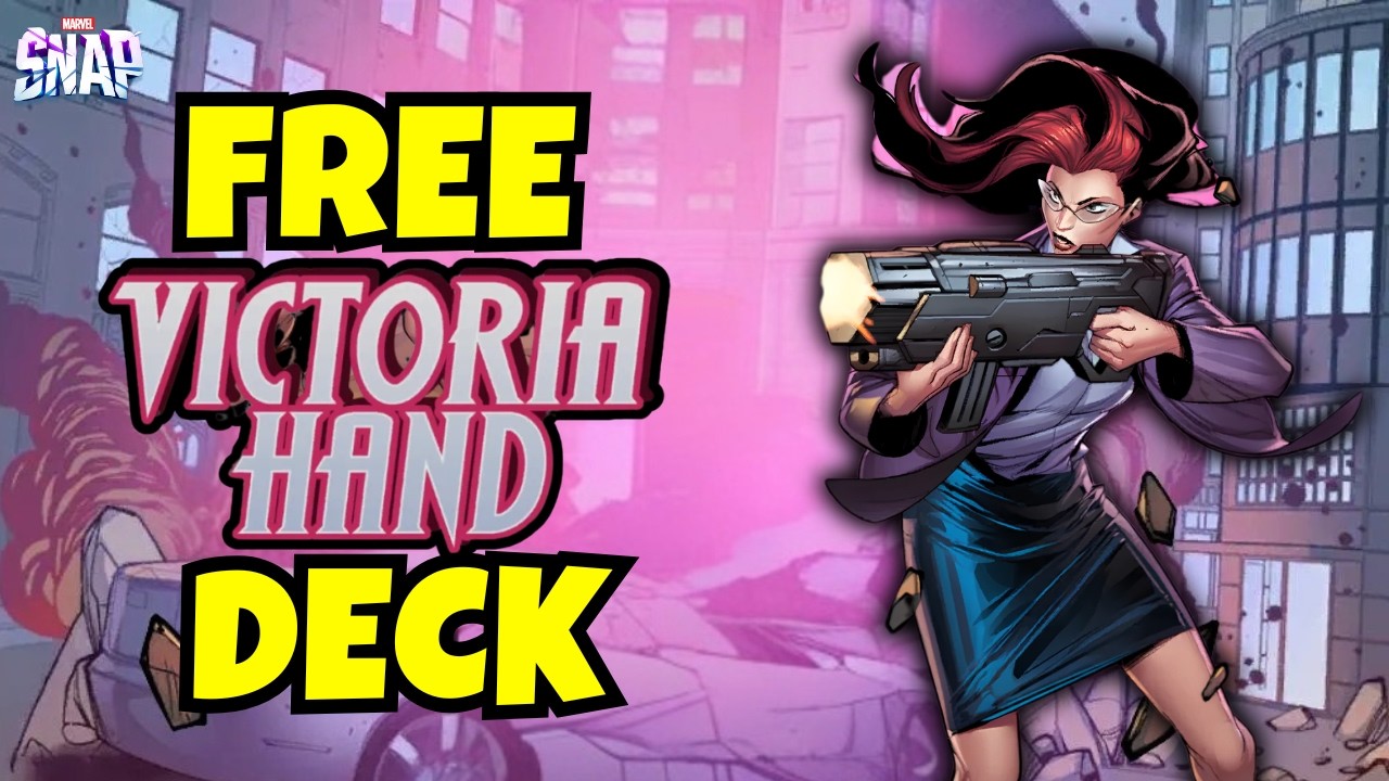 Get This VICTORIA HAND DECK For FREE in Marvel Snap
