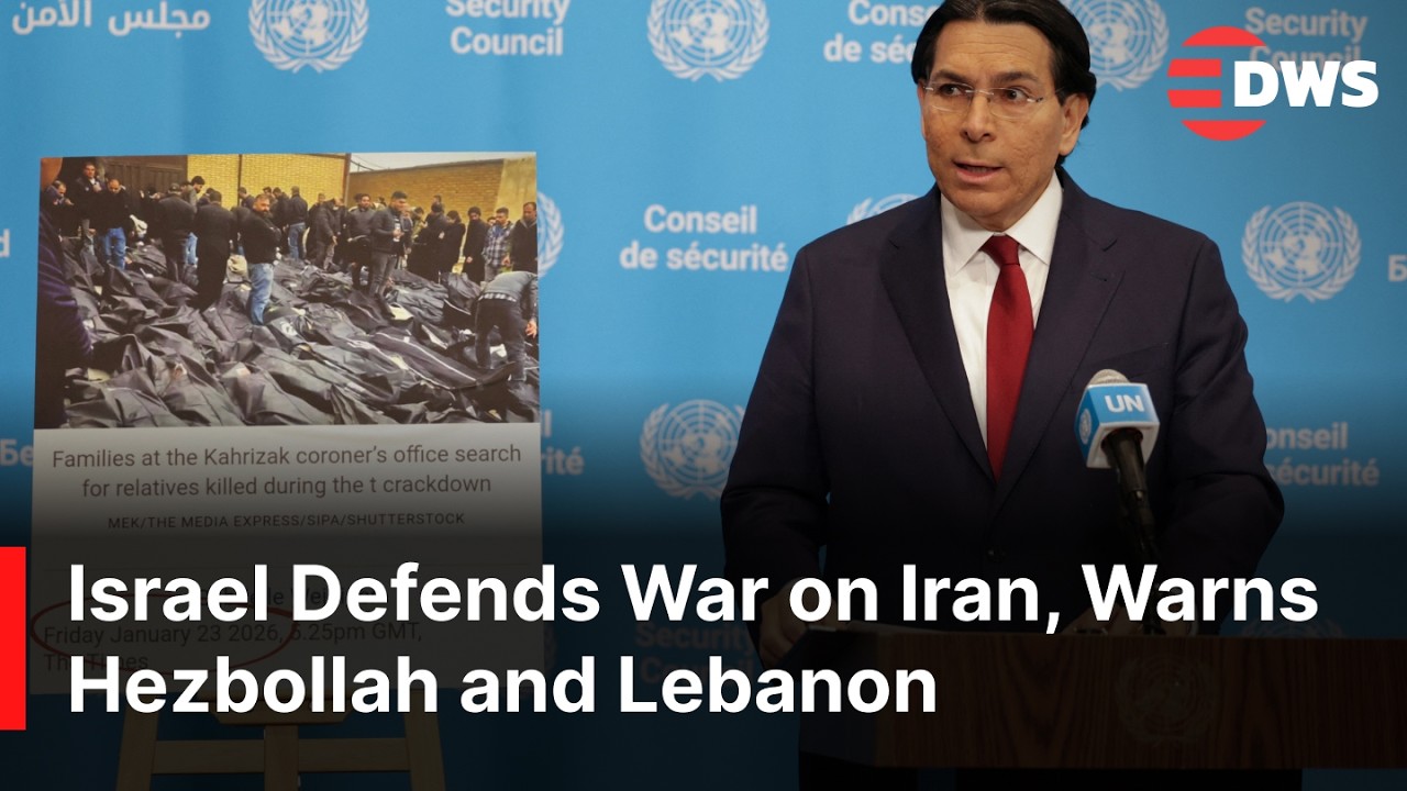 FULL REMARKS: Israel’s UN Ambassador Accuses Iran of Targeting Civilians Across Region | AC1G