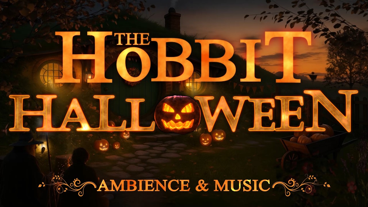 The Lord of The Rings | The Hobbit | Cozy Halloween at Shire | Ambience & Music