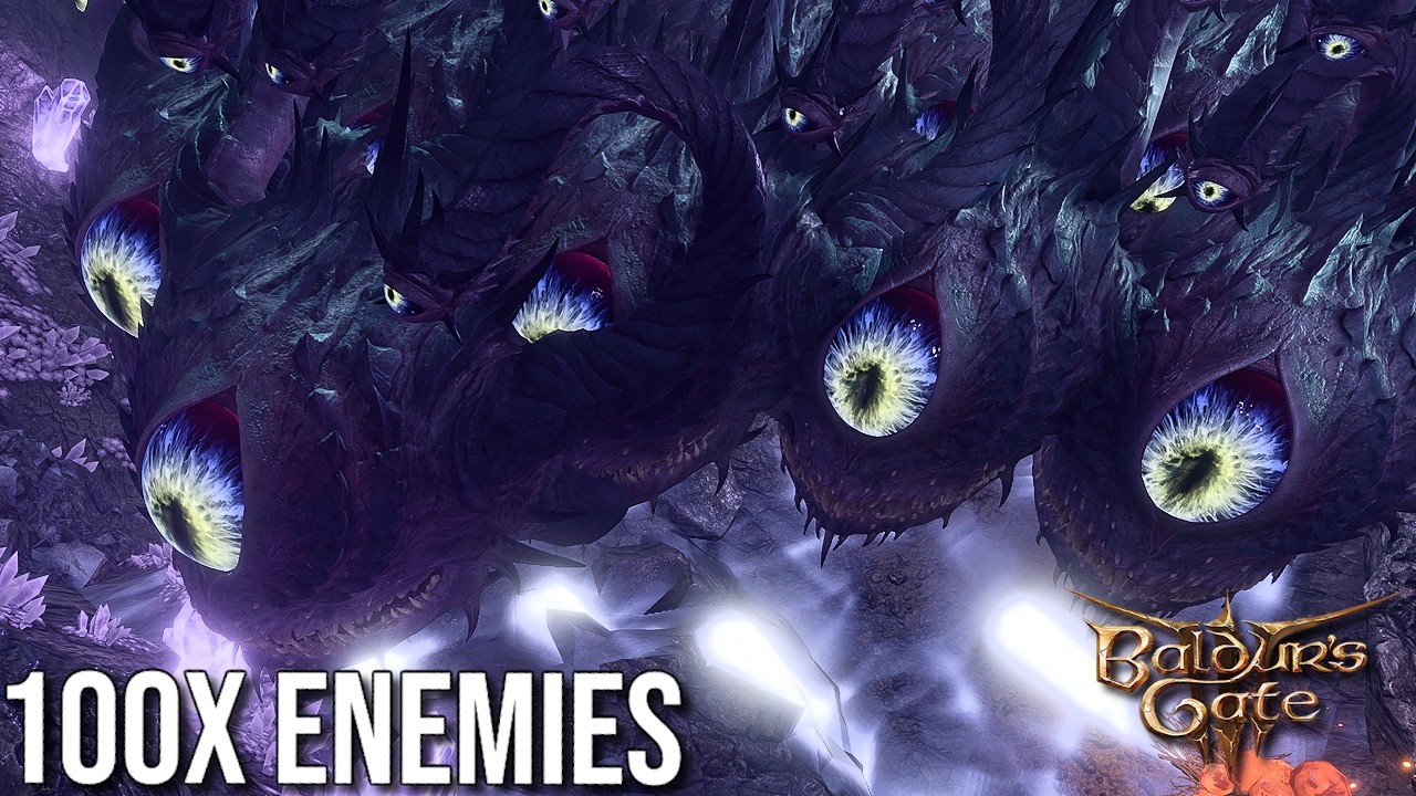 Baldur's Gate 3 but it's 100x the Enemies... Part 5 [HONOUR]