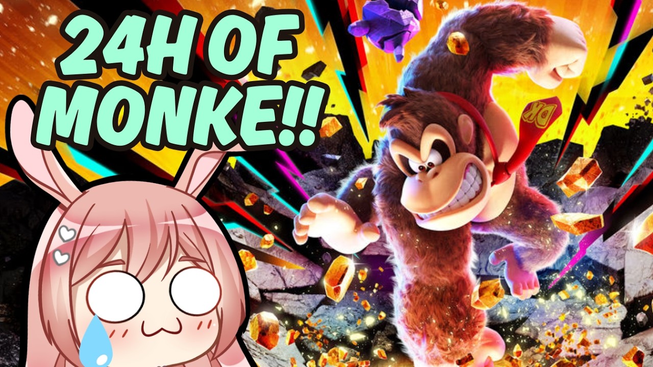 【24H VDAY STREAM】DONKEY KONG BANANZA WITH THE LONELY HEARTS CLUB!!