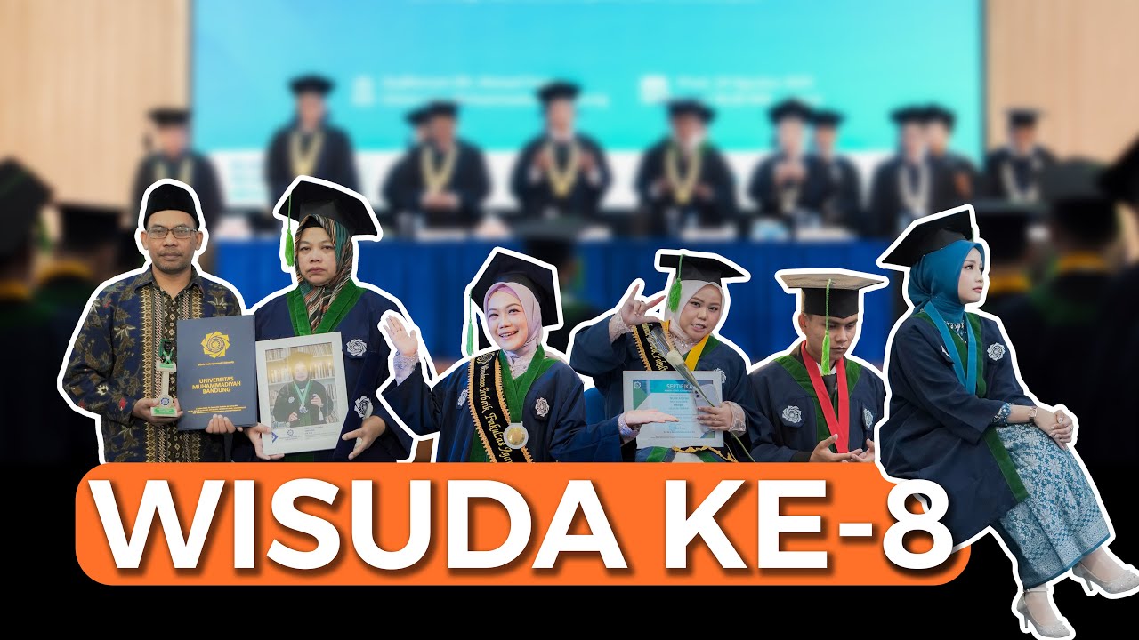 PECAH 😭 !! - WISUDA KE - 8 UM BANDUNG PENUH HARU dan KEBAHAGIAAN 🥹😭