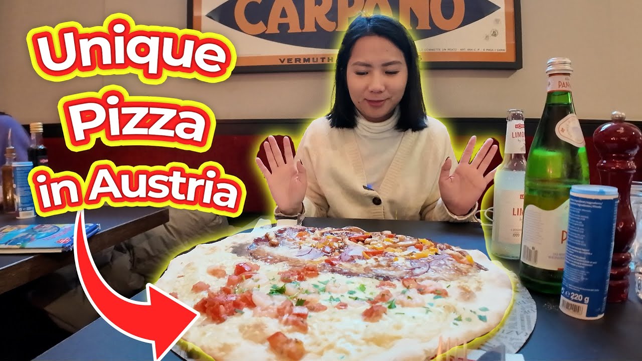 EXPLORING HUGE PIZZA PORTION AT L'OSTERIA SALZBURG | GOOGLE'S TOP PICK!