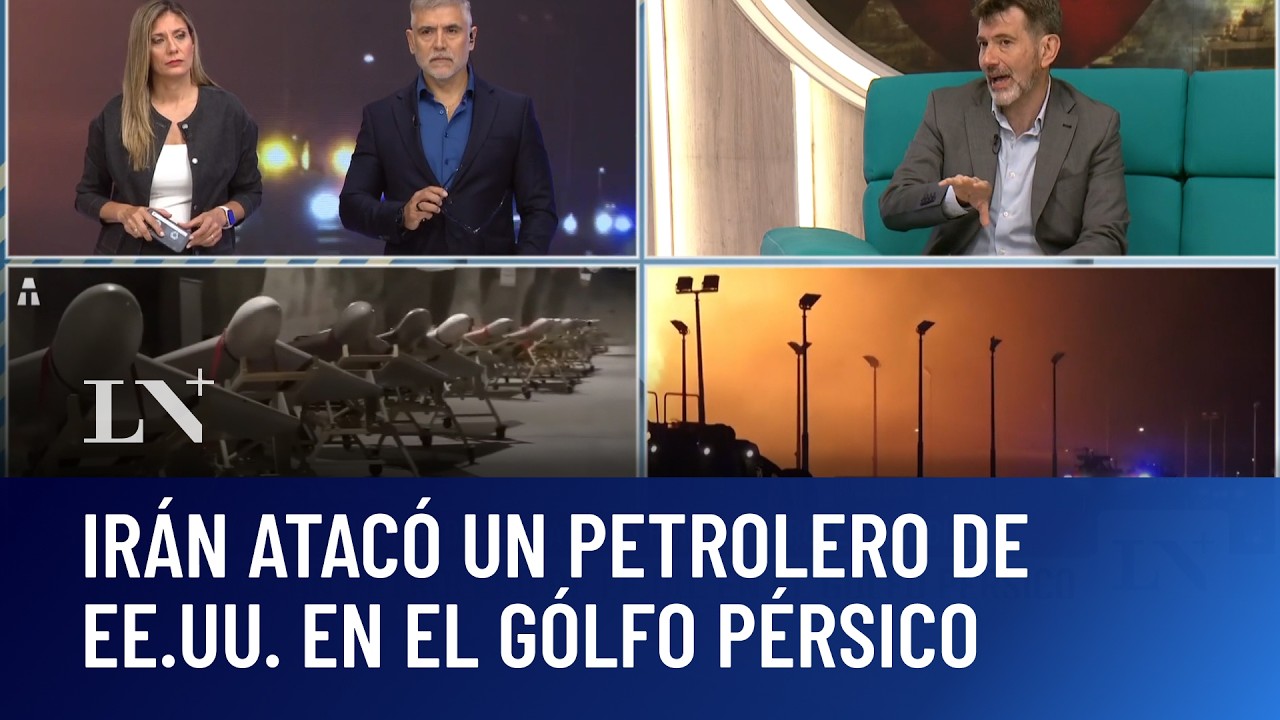 Guerra en Medio Oriente: oleada de ataques iraníes en el Golfo Pérsico