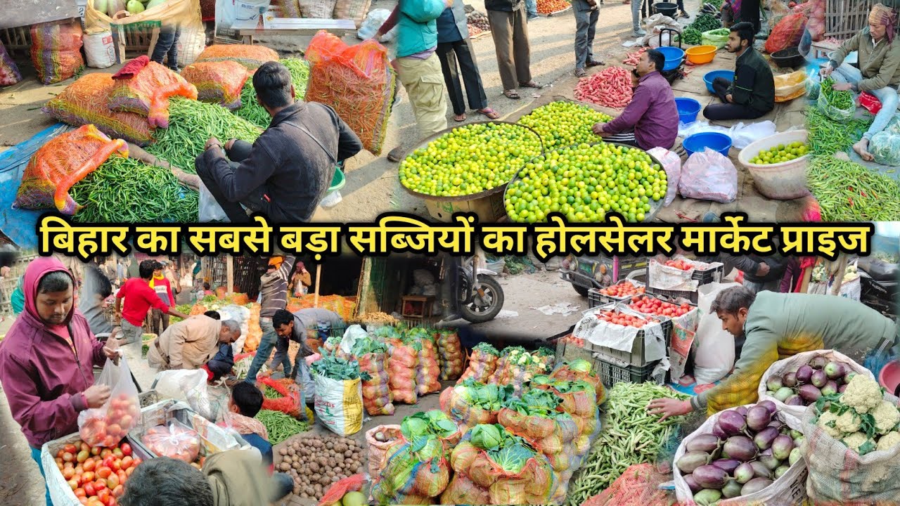 बिहार सब्जी मंडी होलसेलर प्राइस|पूर्णिया खुश्कीबाग सब्जी मंडी|purnia sabji wholesaler market price