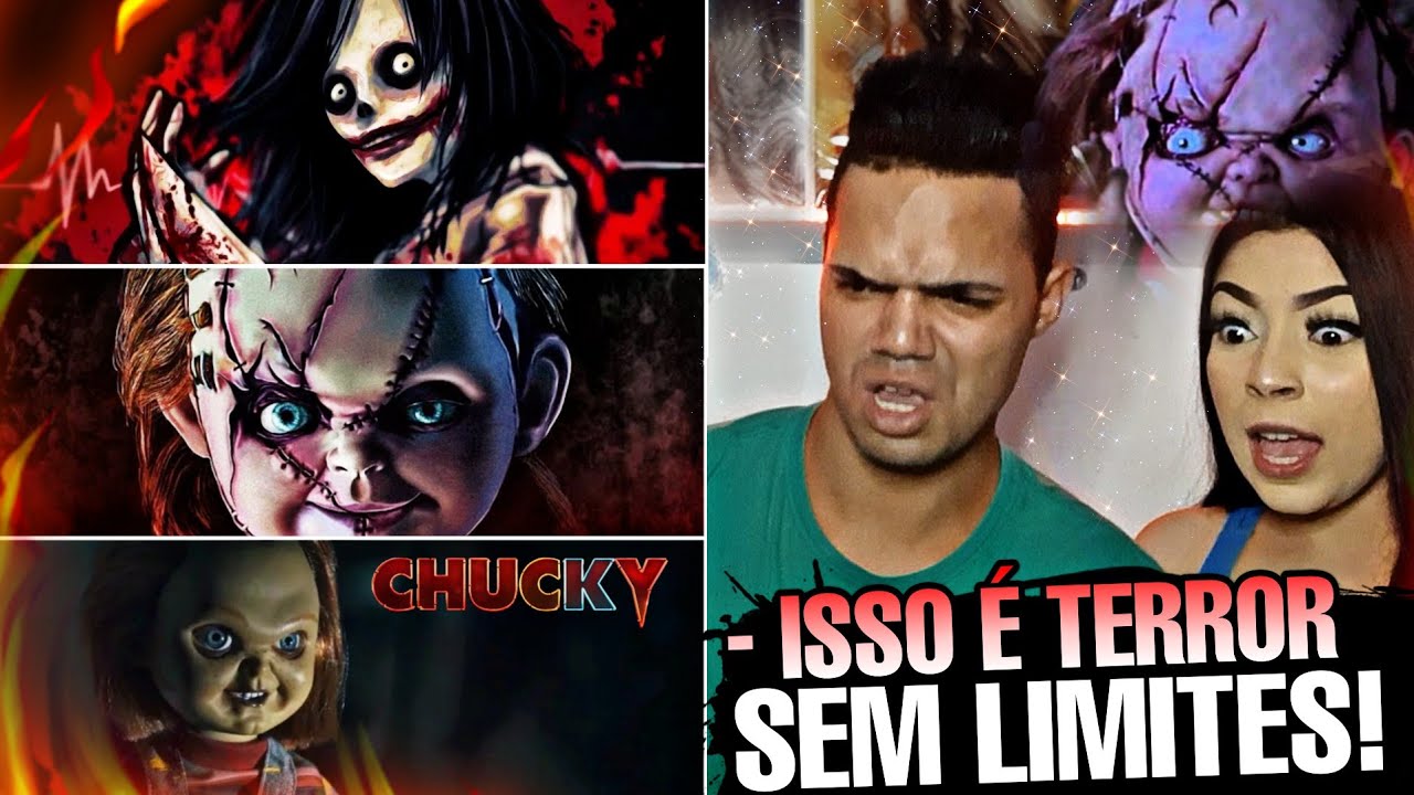 React • Rap do Chucky 7Minutos + Rap do Chucky Tauz + Rap do Jeff The Killer NERD HITS