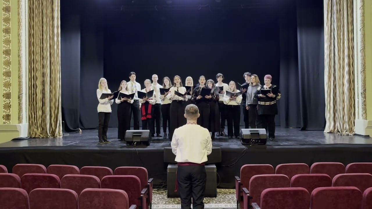 «Тече вода каламутна» обробка закарпатської народної пісні Михайло Кречко | камерний хор 