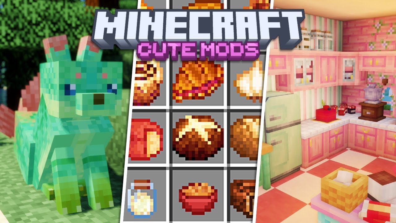 7 Super Cute And Adorable Minecraft Mods You NEED to Try!