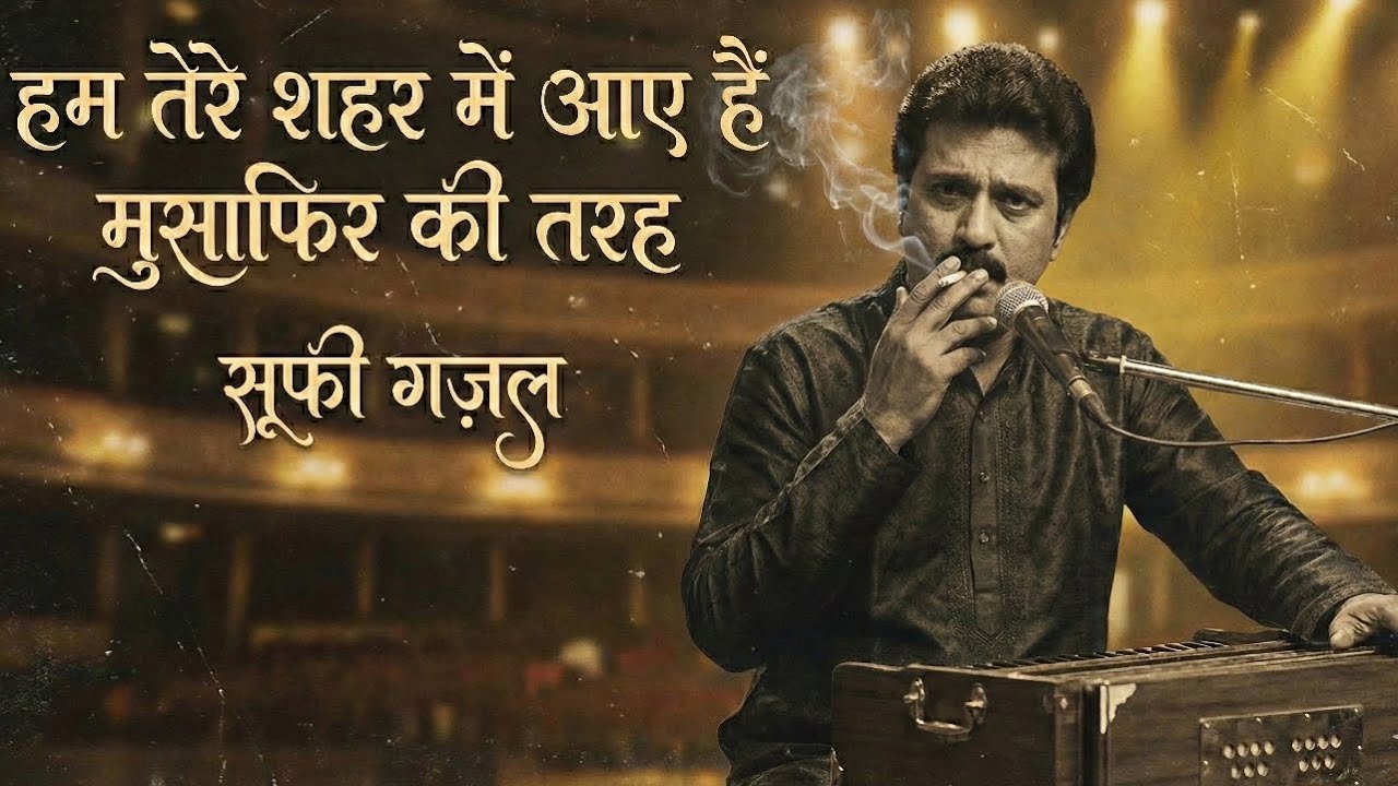 हम तेरे शहर में आए हैं मुसाफिर की तरह | Best Sufi Ghazal | Old is Gold Vibe