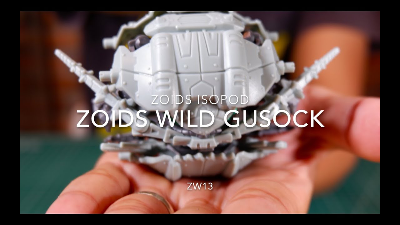 Unboxing Zoids Isopod ZW13 Gusock