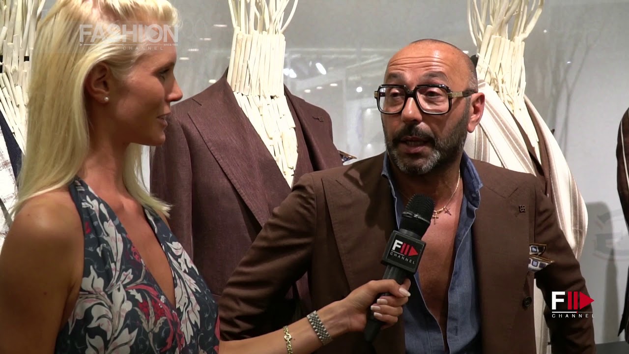 TAGLIATORE Interview with PINO LERARIO | Pitti 94 Firenze - Fashion Channel