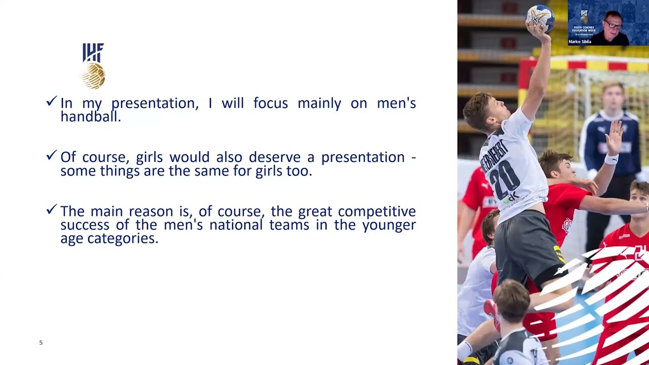 Talent scouting and the way to the national team in Slovenia | 2023 IHF Youth Coaches Education Week
