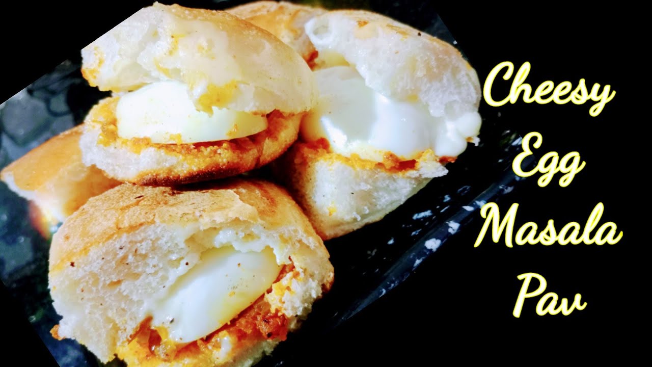 Cheesy Egg Masala Pav | Aanda masala pav | Egg Bhurji Recipe | Tea Time Recipes | Snacks Recipes