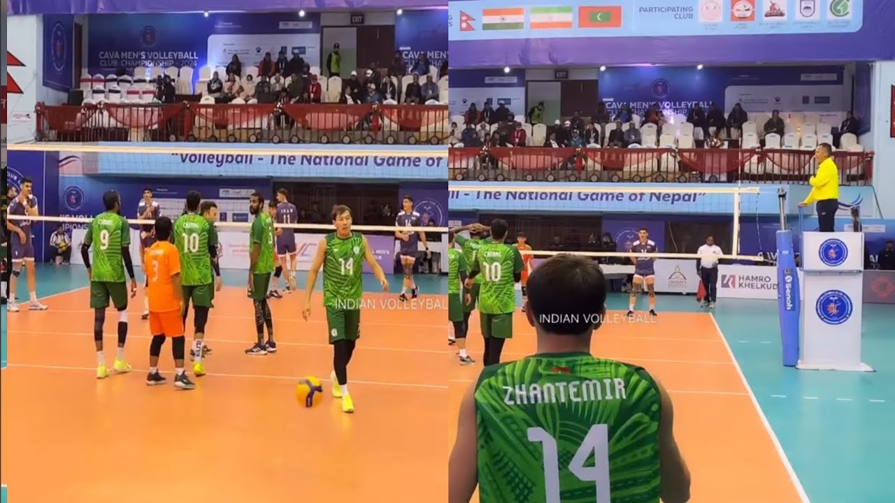 Жантемир 14 номер Иран vs Мальдивы Ойуну 2024 volleyball 🏐