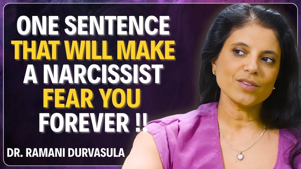 ONE SENTENCE THAT WILL MAKE A NARCISSIST FEAR YOU FOREVER || Dr Ramani