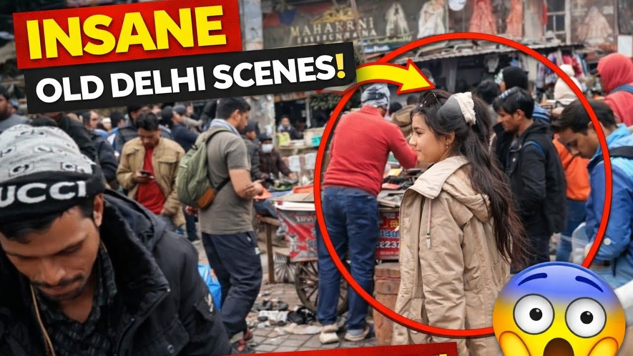 Walking in Delhi 2026 | Chandni Chowk Market Full Walk Through | Chandni Chowk Today Video
