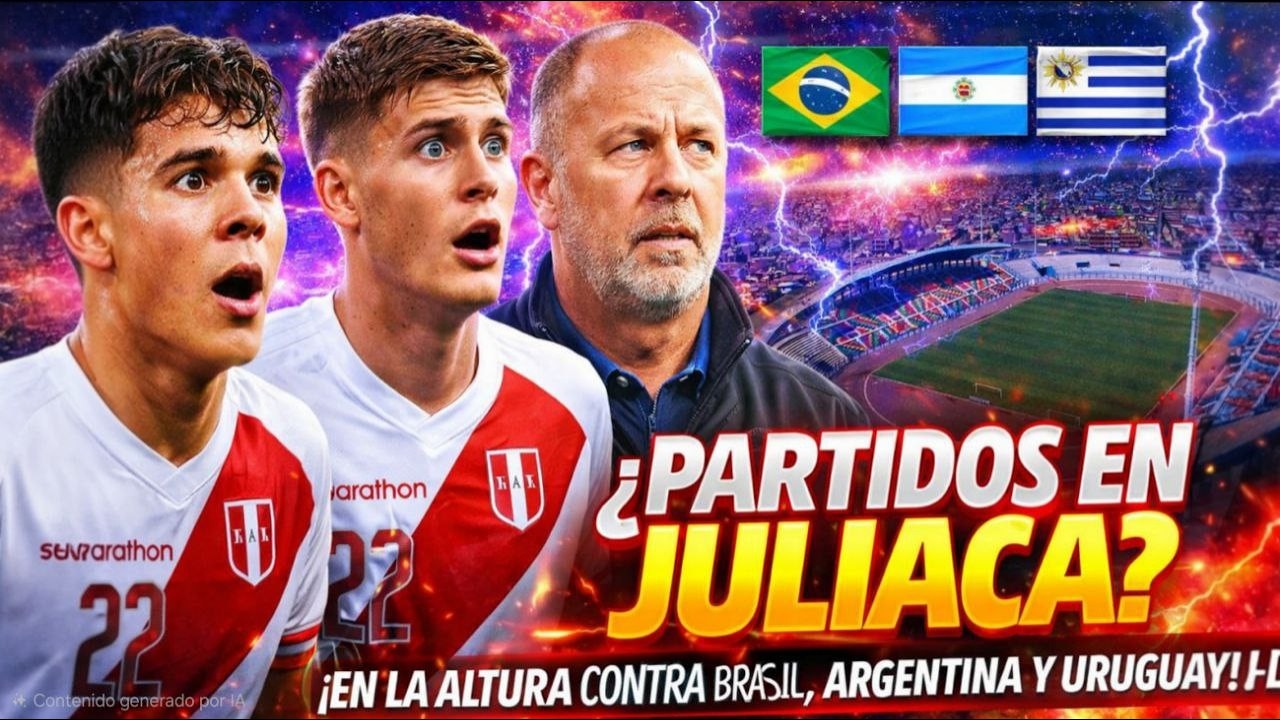 💣 ¡BOMBAZO! SELECCIÓN 🇵🇪 llevaría las ELIMINATORIAS a JULIACA ⛰️🔥 ¿La clave rumbo al MUNDIAL 2030?