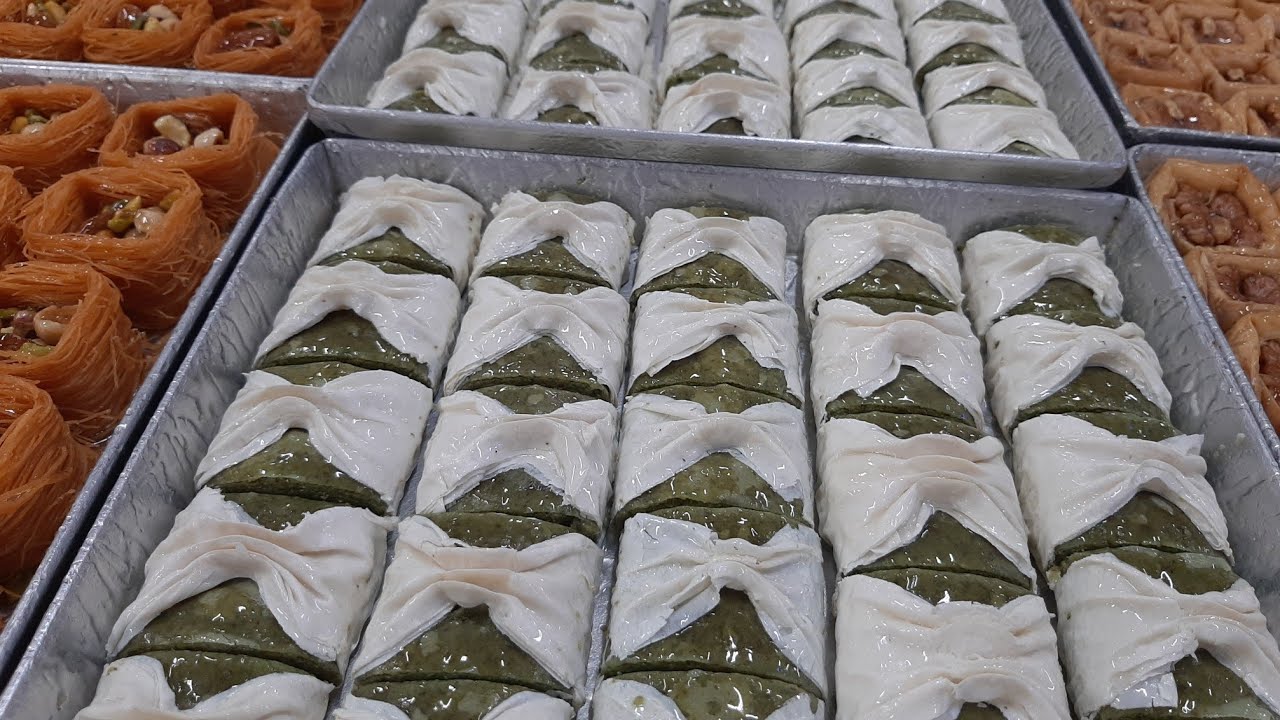 عجين وفرد نشابة بقلاوه على السريع(فتح نشابة بقلاوه) | الشيف احمد الششتاوى