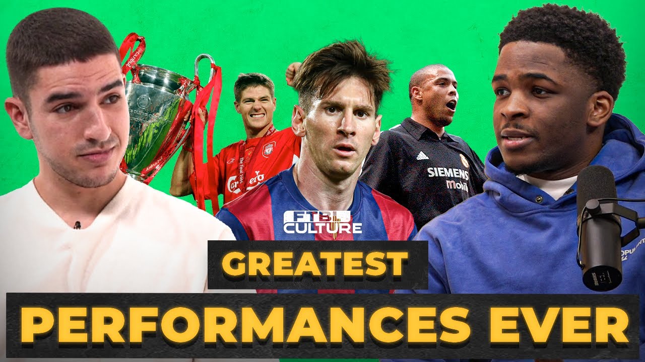 GREATEST UCL PERFORMANCES EVER DRAFT CHALLENGE | FTBL Culture