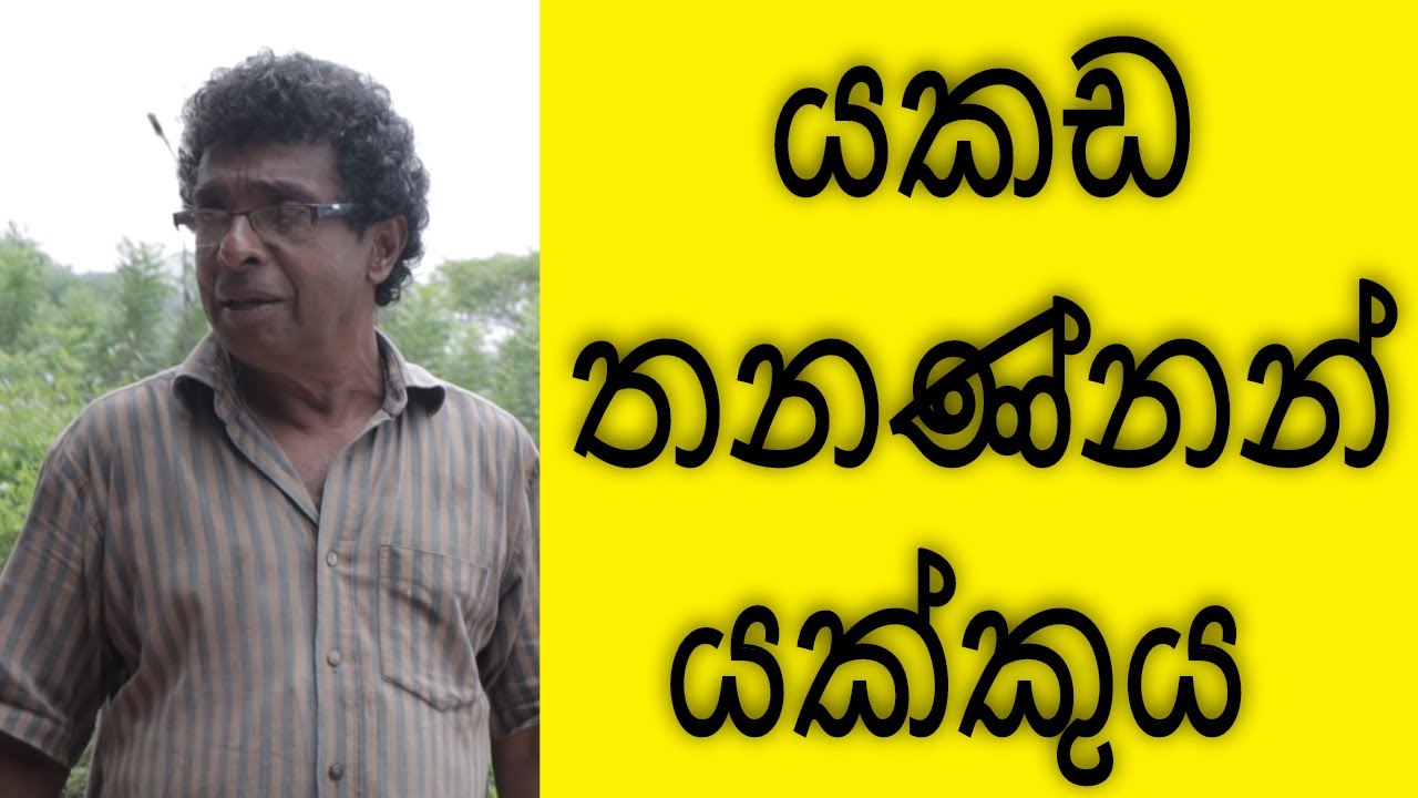 යකඩ තනණ්නන් යක්කුය | තිලක් කන්දේගම මහතා අමිලාට කියන කතාව අහලම බලන්න | Thilak Kandegama