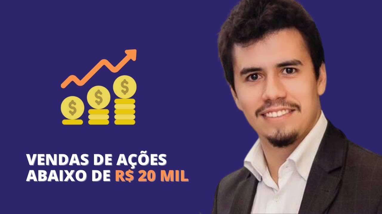 VENDAS DE AÇÕES ABAIXO DE R$ 20 MIL REAIS | IR Bot