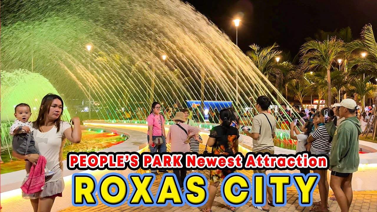 ROXAS CITY PEOPLE'S PARK | Improved Seaside Tourist Destination in Roxas City Capiz |