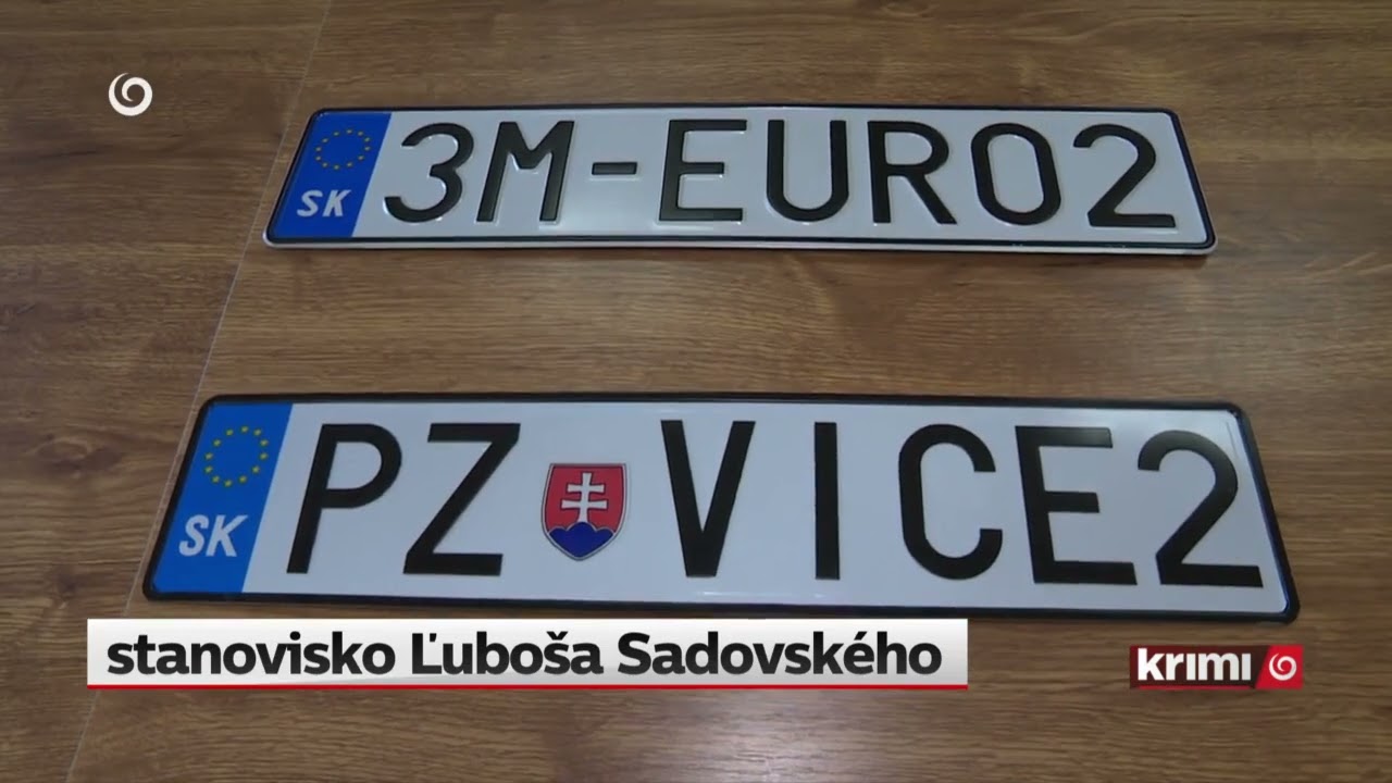Obchodovanie s evidenčnými číslami | TV JOJ Krimi