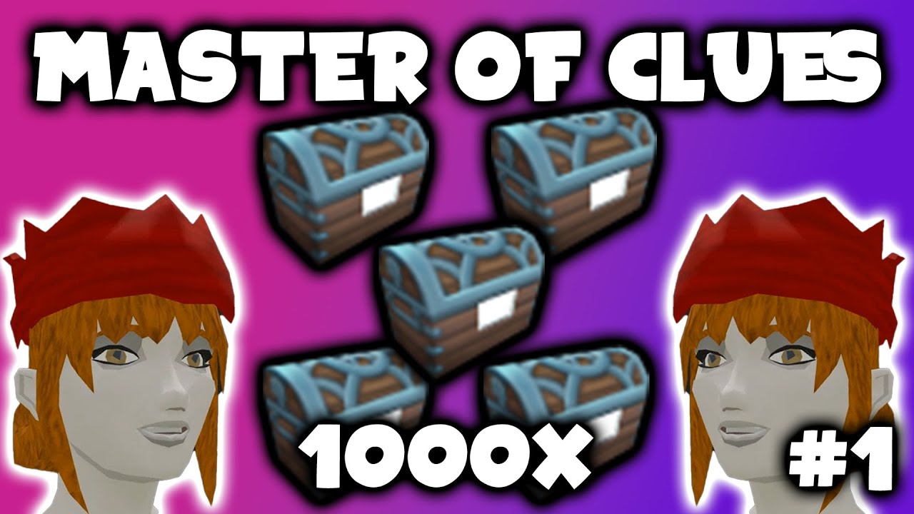 Master Of Clues (Road to 1,000 Master Clue Scrolls)