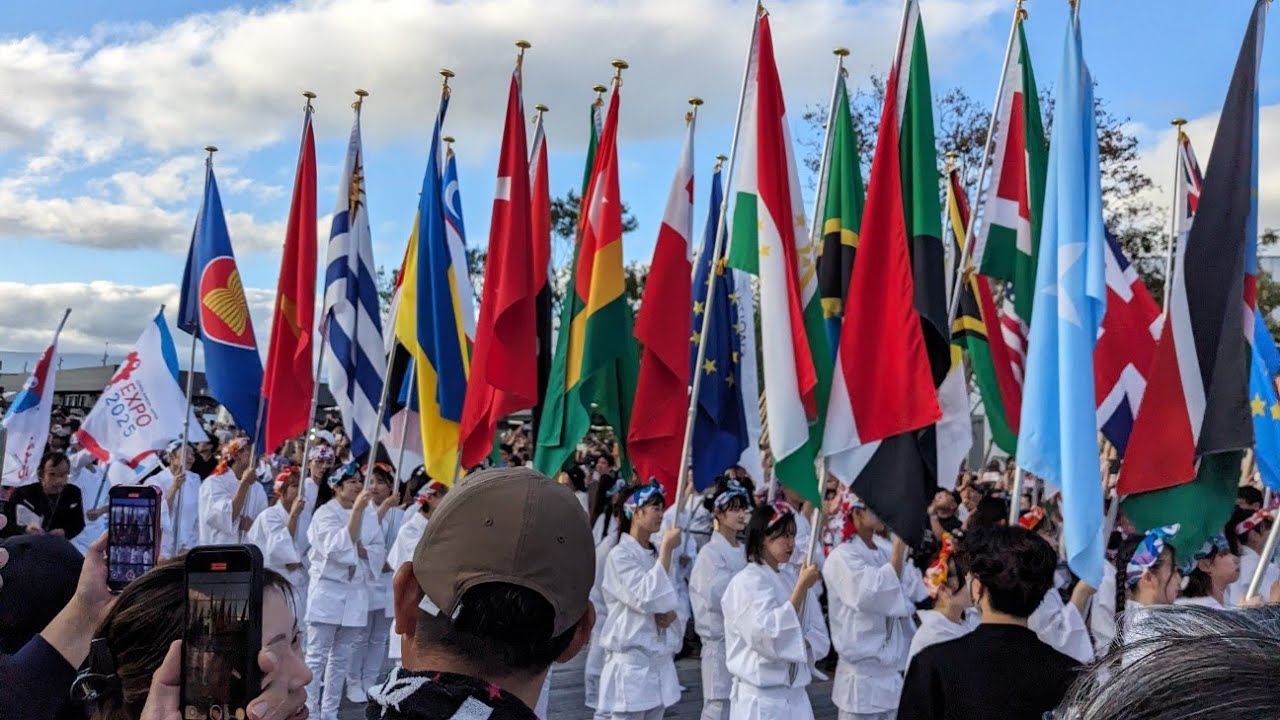 #expo2025 Part 1: Final Day: Parade bendera 13 Okt 2025