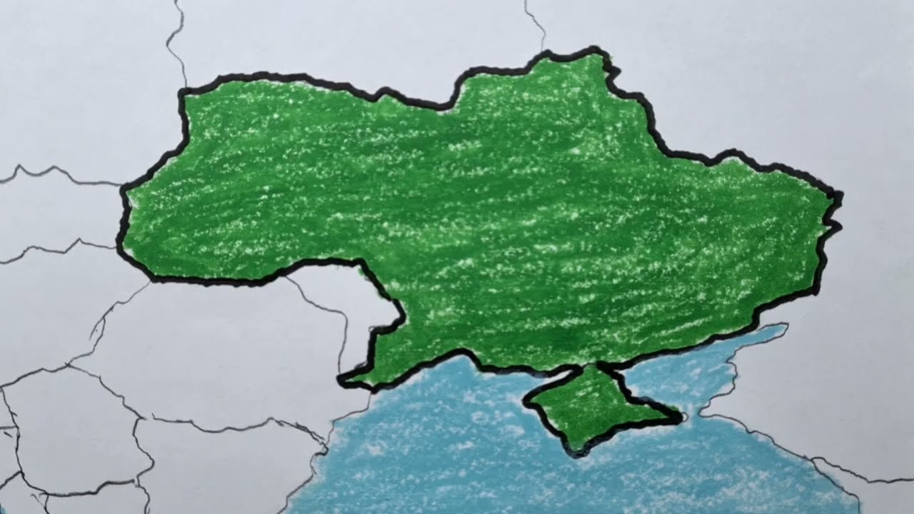 ukrayna haritası çizimi ukrayna neresi ukrayna ve komşuları